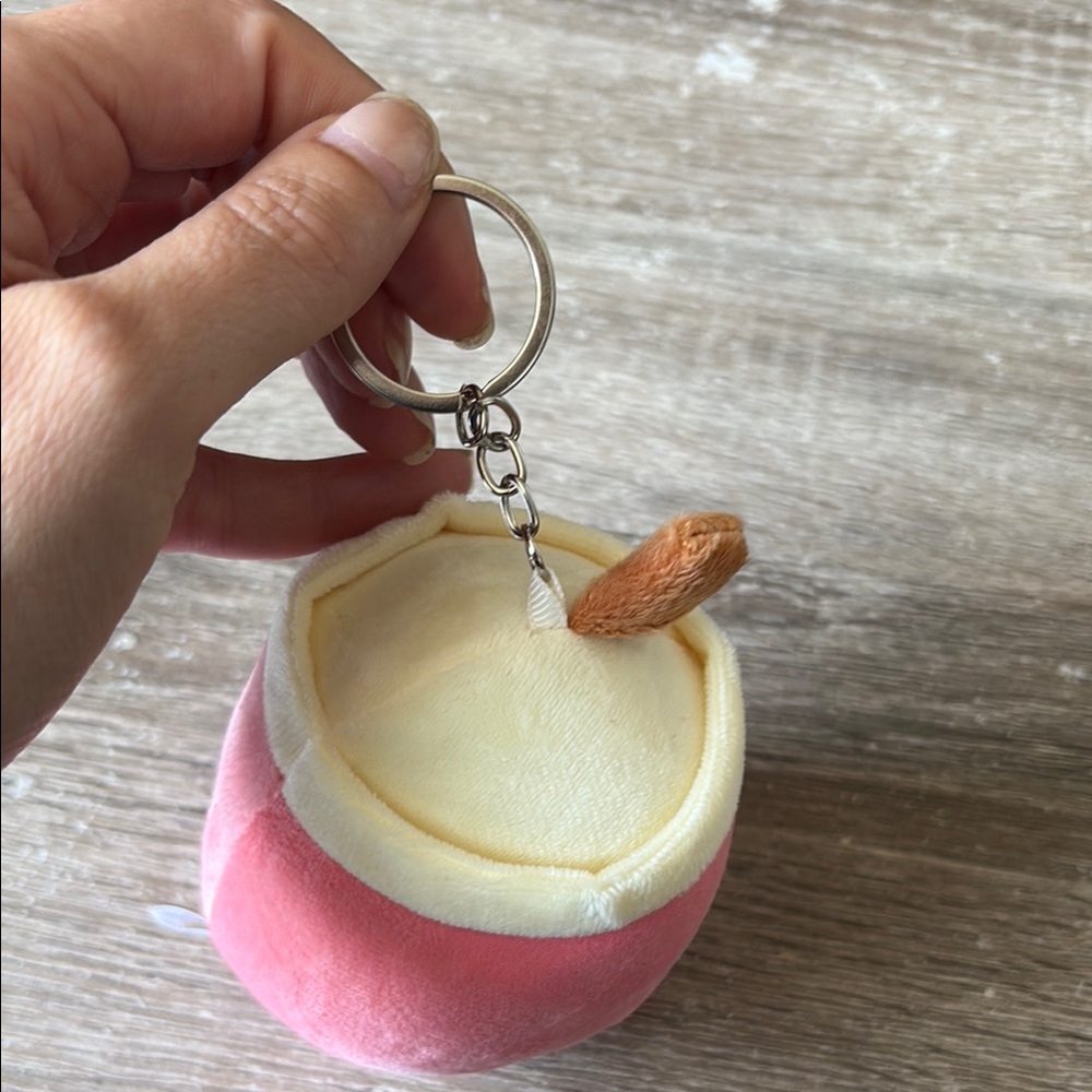 Pink and White Watermelon š Boba Tea Bag Charm - Picture 4 of 5